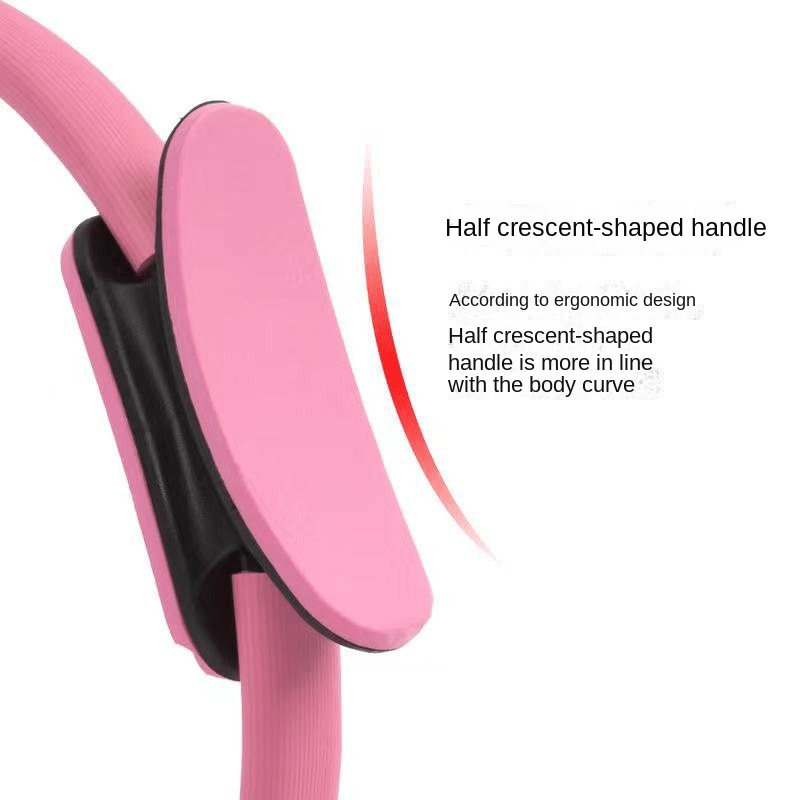 1pc Ultimate Pilates Yoga Resistance Ring - Enhanced Home Fitness Tool for Total Body Sculpting & Muscle Strengthening - Multi-Function Workout Accessory