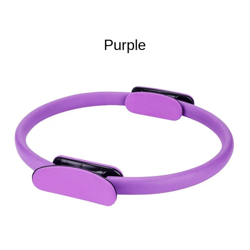 1pc Ultimate Pilates Yoga Resistance Ring - Enhanced Home Fitness Tool for Total Body Sculpting & Muscle Strengthening - Multi-Function Workout Accessory