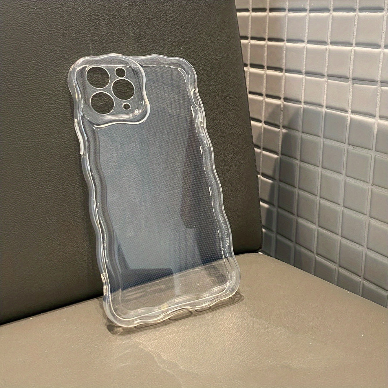Photo Frame Wave Transparent Phone Case