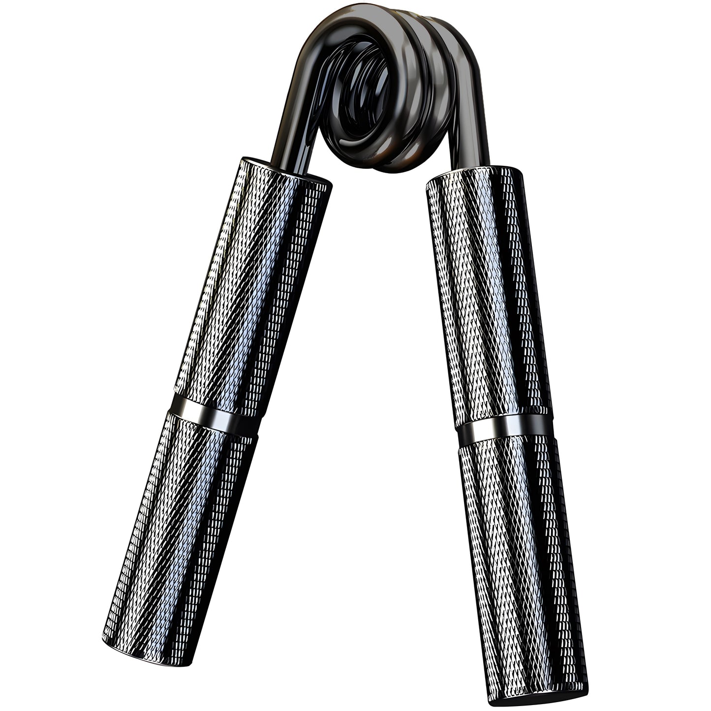 1pc YZLSPORTS Aluminum Alloy Hand Grip Strengthener, 50-350 LB Metal Hand Gripper for Enhanced Grip and Forearm Strength, Uncharged Fitness Equipment for Training and Exercise, Black - Ideal for New Year, Easter, Halloween, I
