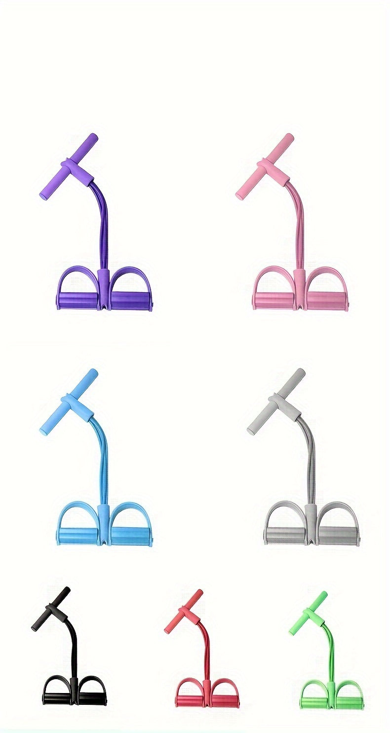 Light EVA Fabric Home Gym Resistance Bands Set - Stackable, Full Body Workout, Core & Upper Body Strength Training, Flexibility Improvement, Fitness Equipment