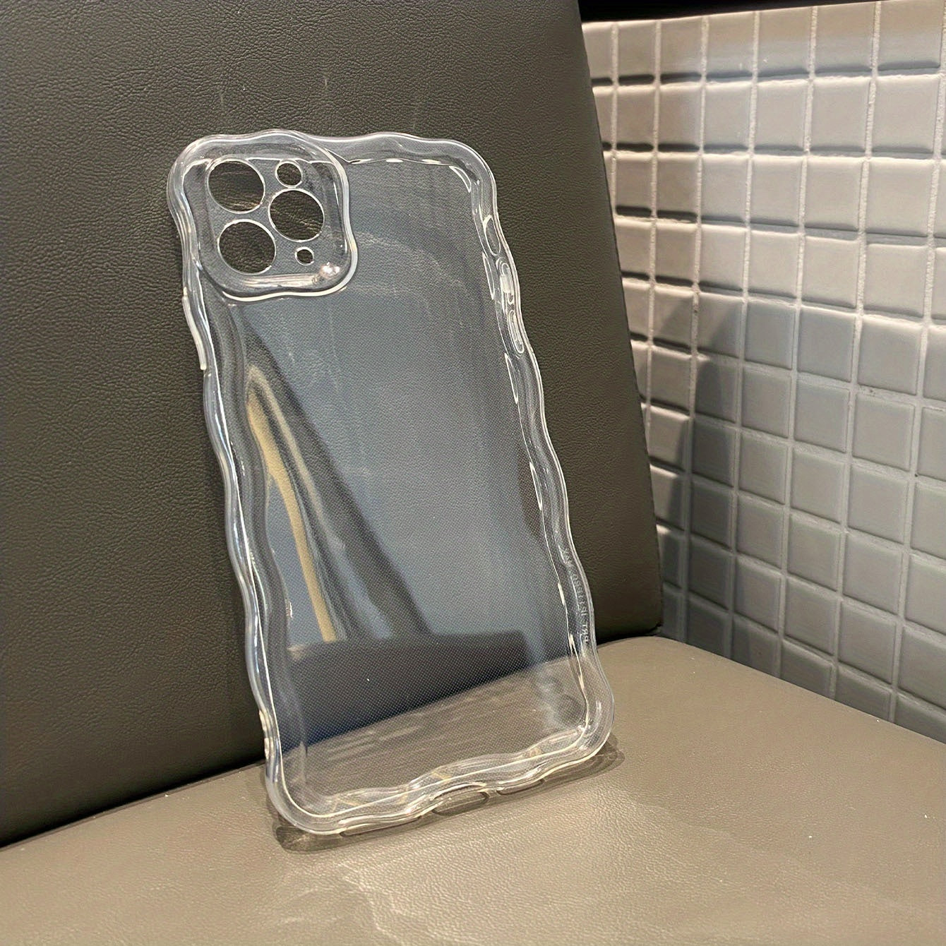 Photo Frame Wave Transparent Phone Case