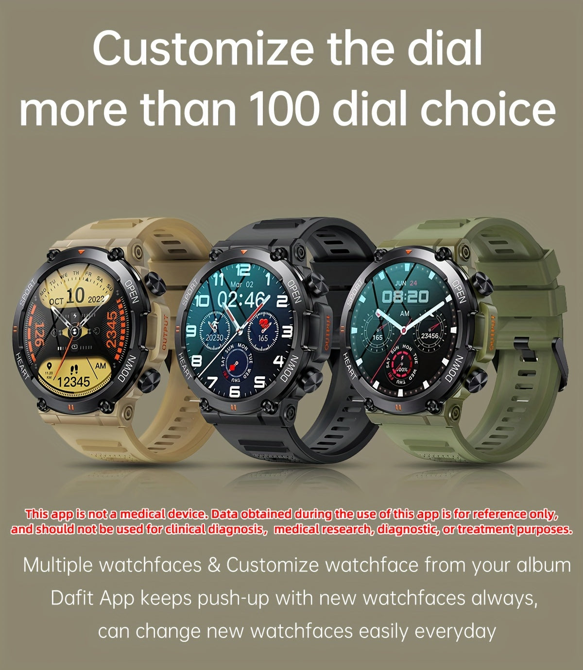 SENBONO Round Smart Watch With 1.39inch Screen Wireless Dial Answer Call Watch, Activity Fitness Watch 400mAh Outdoor Sports Smartwatch Men Women For IPhone/Android