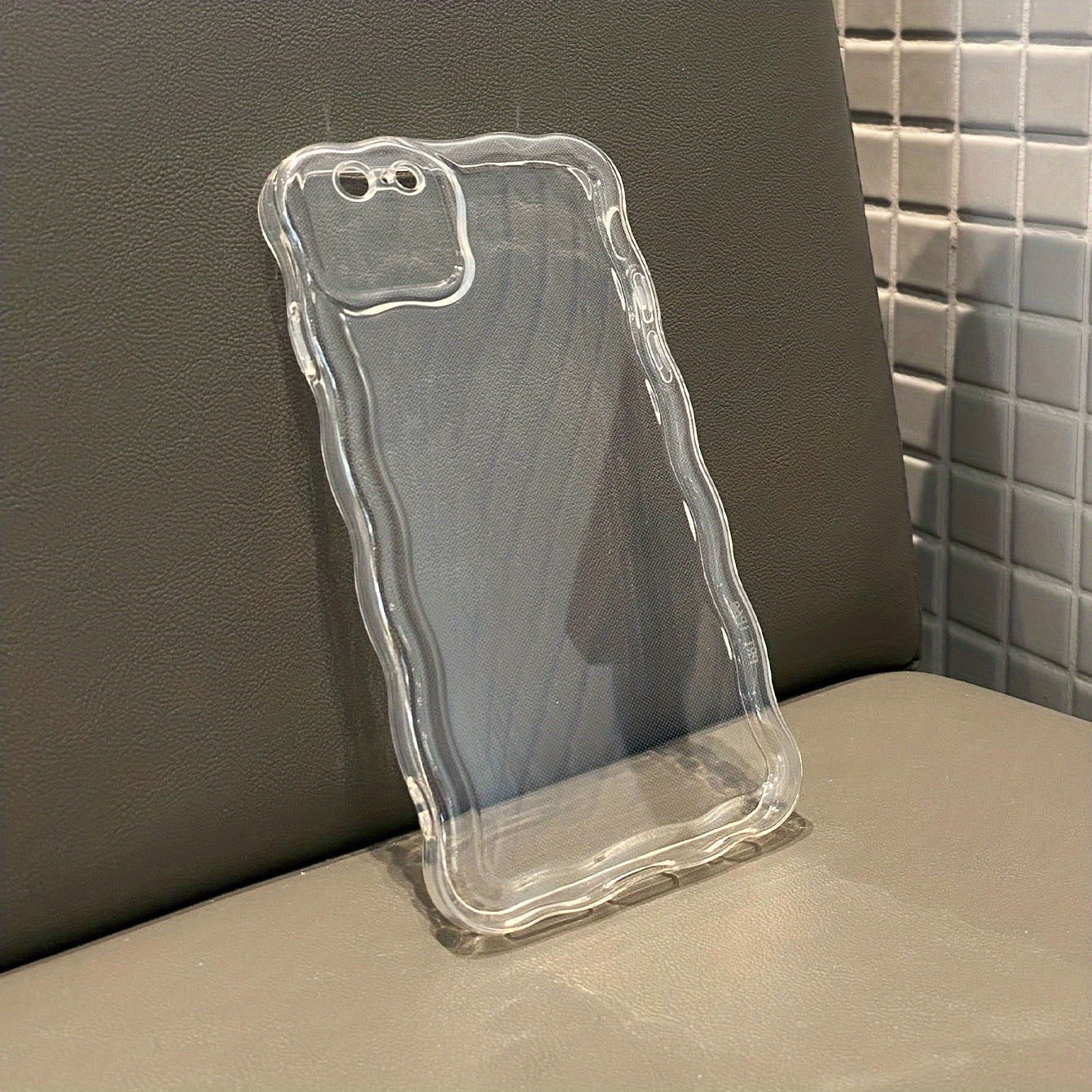 Photo Frame Wave Transparent Phone Case