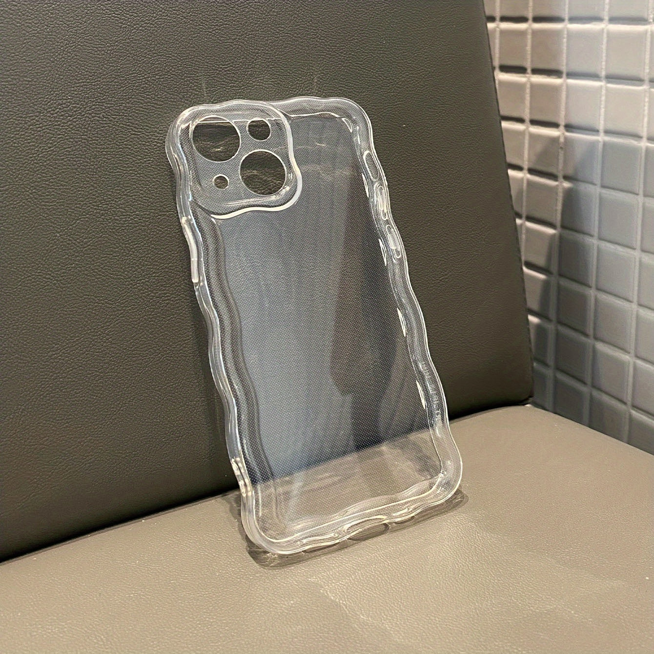 Photo Frame Wave Transparent Phone Case