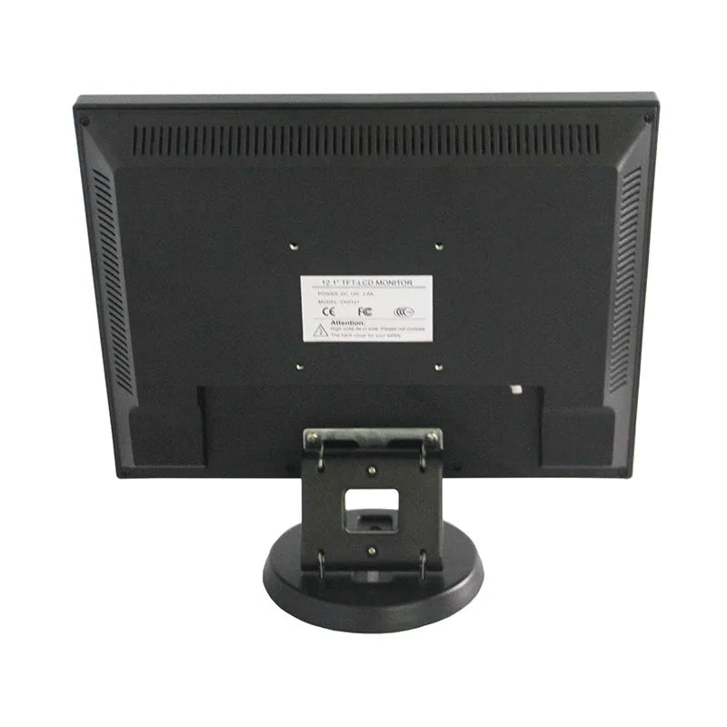 12 Inch 1024x768 800x600 Industrial LCD Monitor Display For CCTV Car DVR Microscope Camera Built-In Speaker