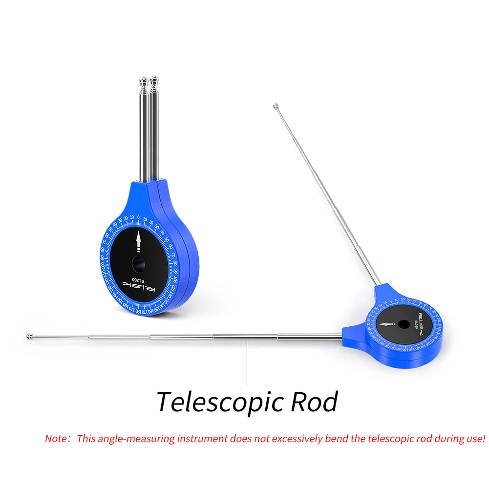 1/2PCS Telescopic Joint Protractor Bike Fitting Posture Angle Measurement Tool Cycling Arm Leg Angle Finder Joint Protractor