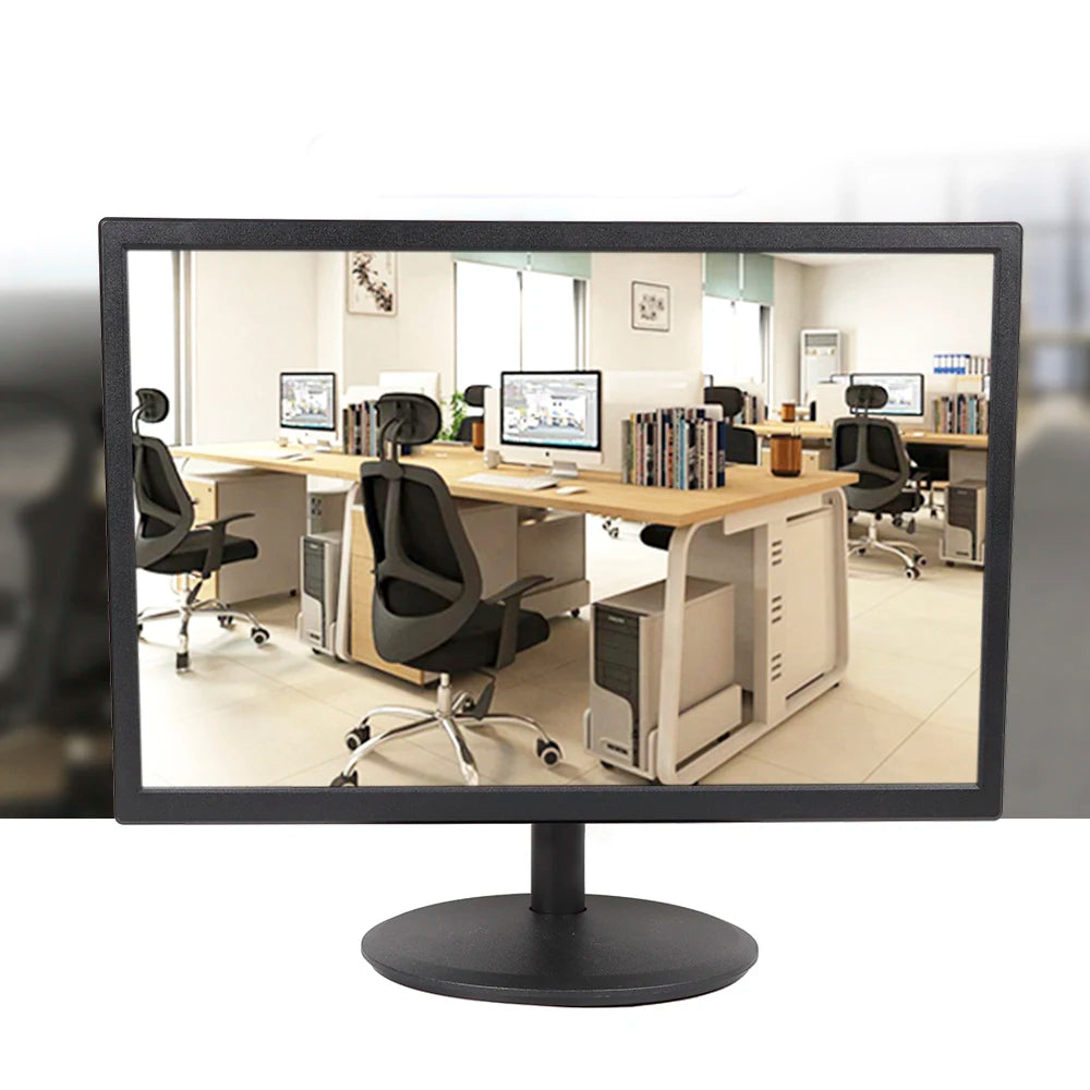 19-inch LED Touch Screen Monitor, 1440×900 Resolution, VGA/HDMI Input, 16:10 Aspect Ratio, 250cd/m² Brightness, and 5ms