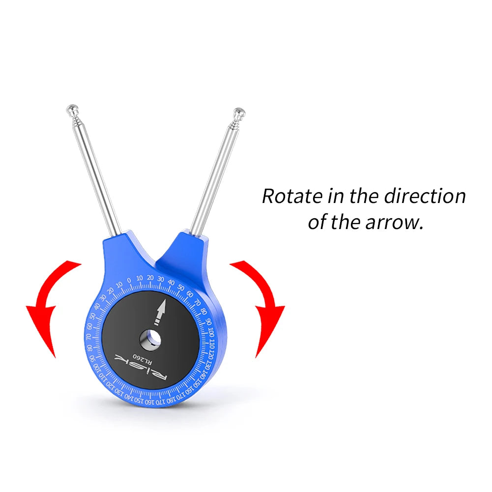 1/2PCS Telescopic Joint Protractor Bike Fitting Posture Angle Measurement Tool Cycling Arm Leg Angle Finder Joint Protractor