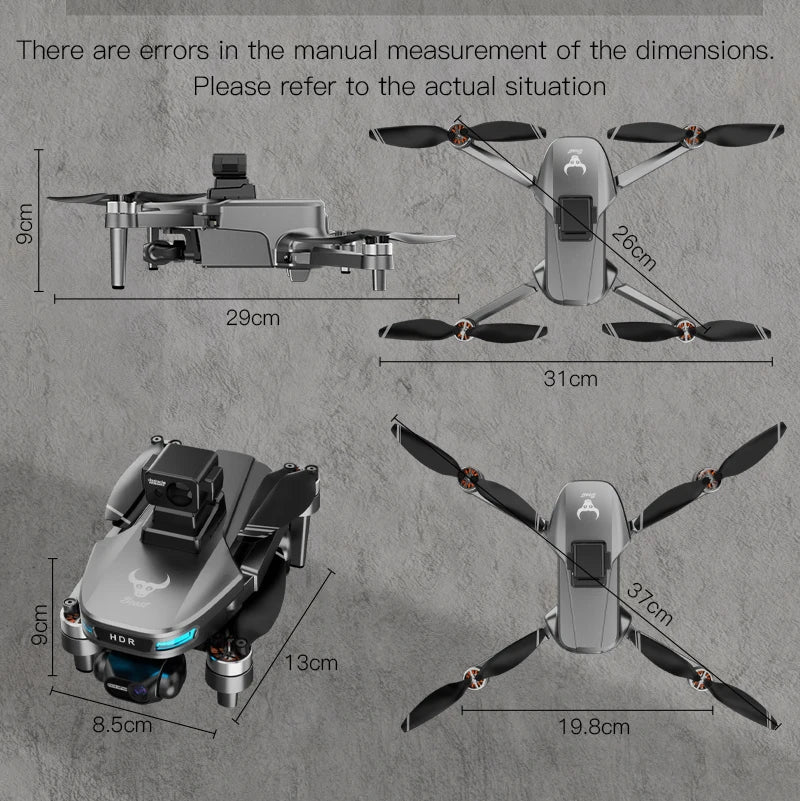 ZLL SG109 Max2 Drone 4K HD Camera Three-axis Gimbal Obstacle Avoidance GPS Brushless MINI Drone Foldable Quadcopter Toy For Kids