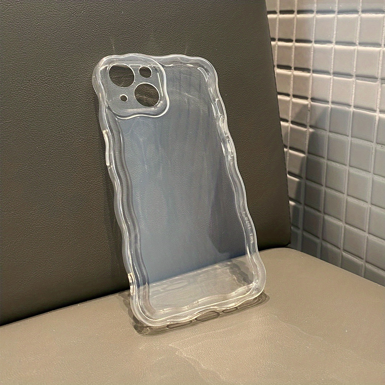 Photo Frame Wave Transparent Phone Case