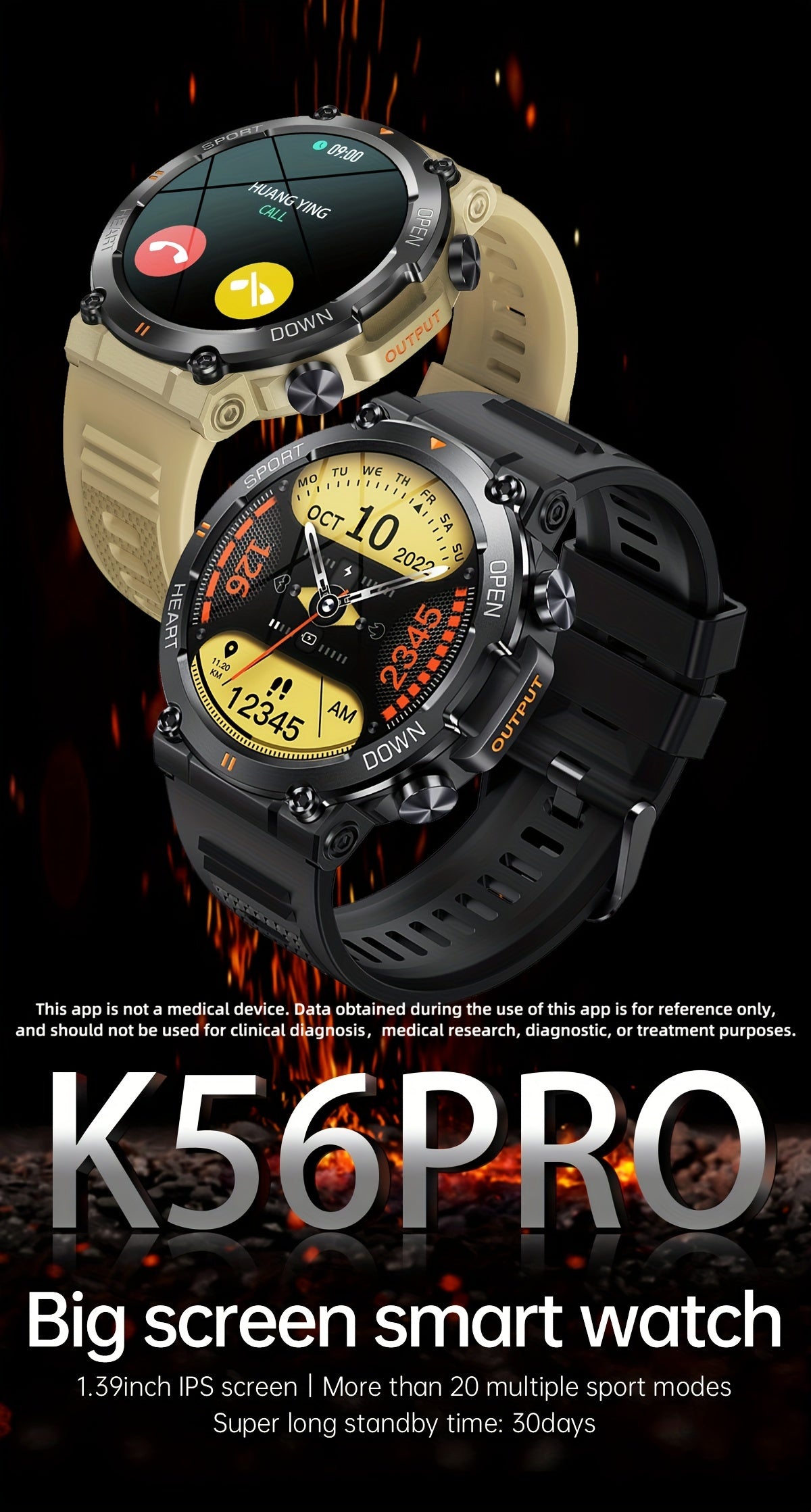 SENBONO Round Smart Watch With 1.39inch Screen Wireless Dial Answer Call Watch, Activity  Fitness Watch 400mAh Outdoor Sports Smartwatch Men Women For IPhone/Android