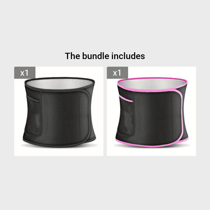 [Unisex Elastic Waist Trimmer] Waist Trimmer For Women And Mens, Elastic Compression Waist Trainer Sweat Belt For Fitness Exercise, Tummy Control Shapewear