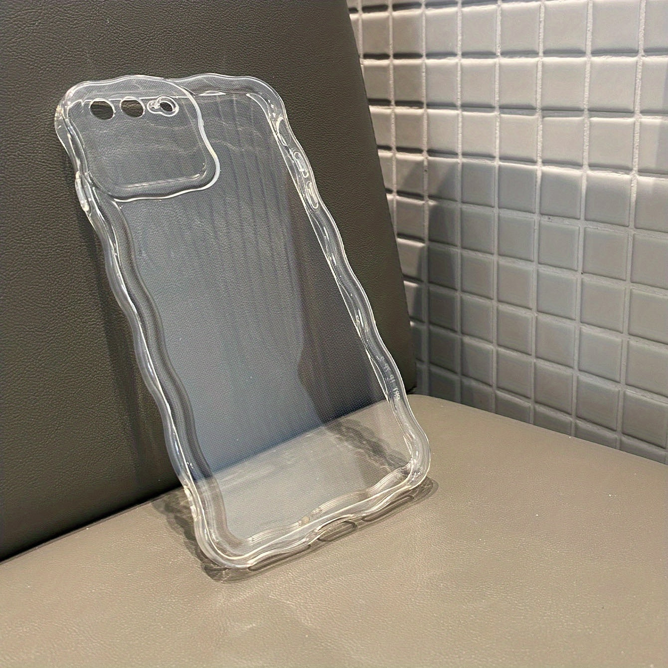 Photo Frame Wave Transparent Phone Case