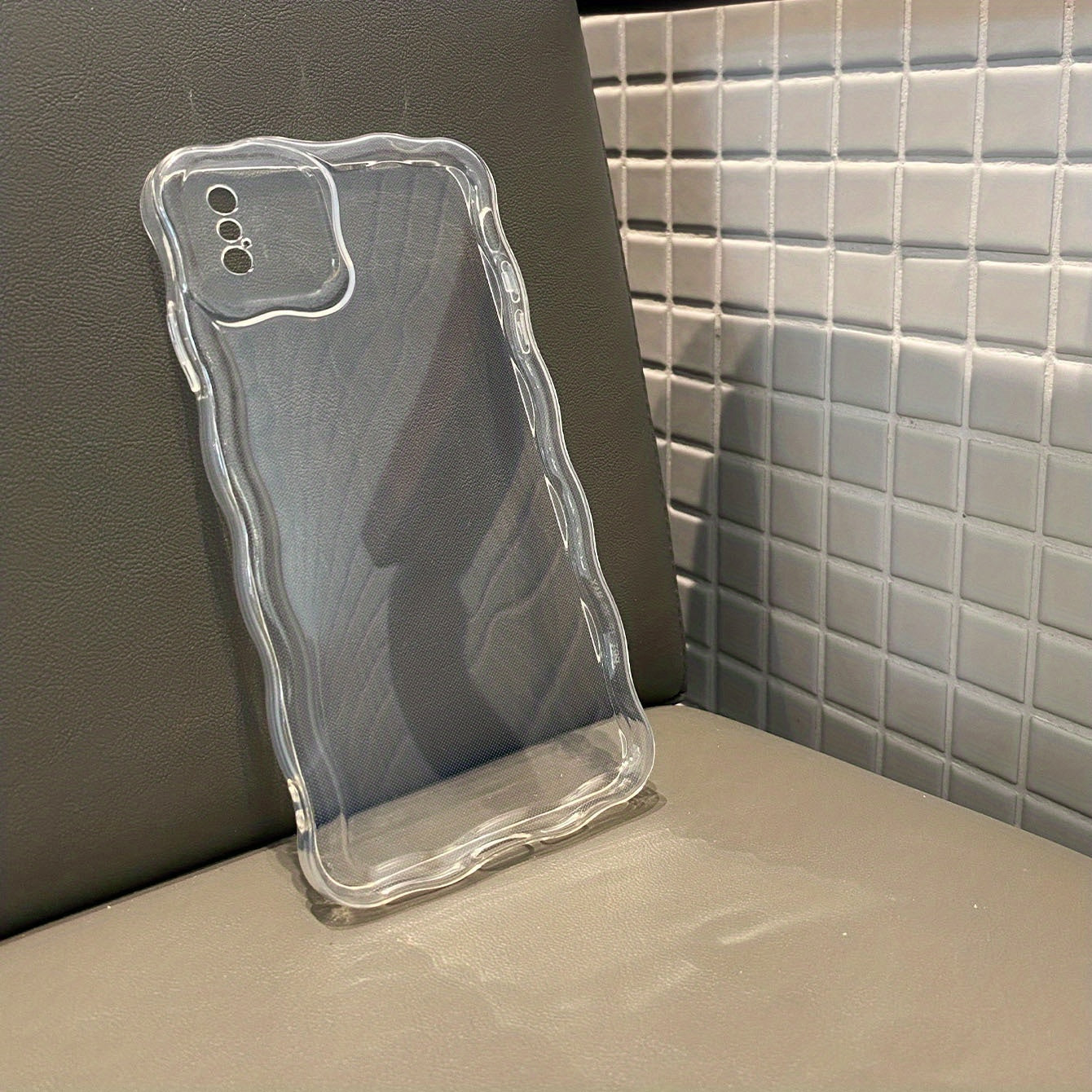 Photo Frame Wave Transparent Phone Case