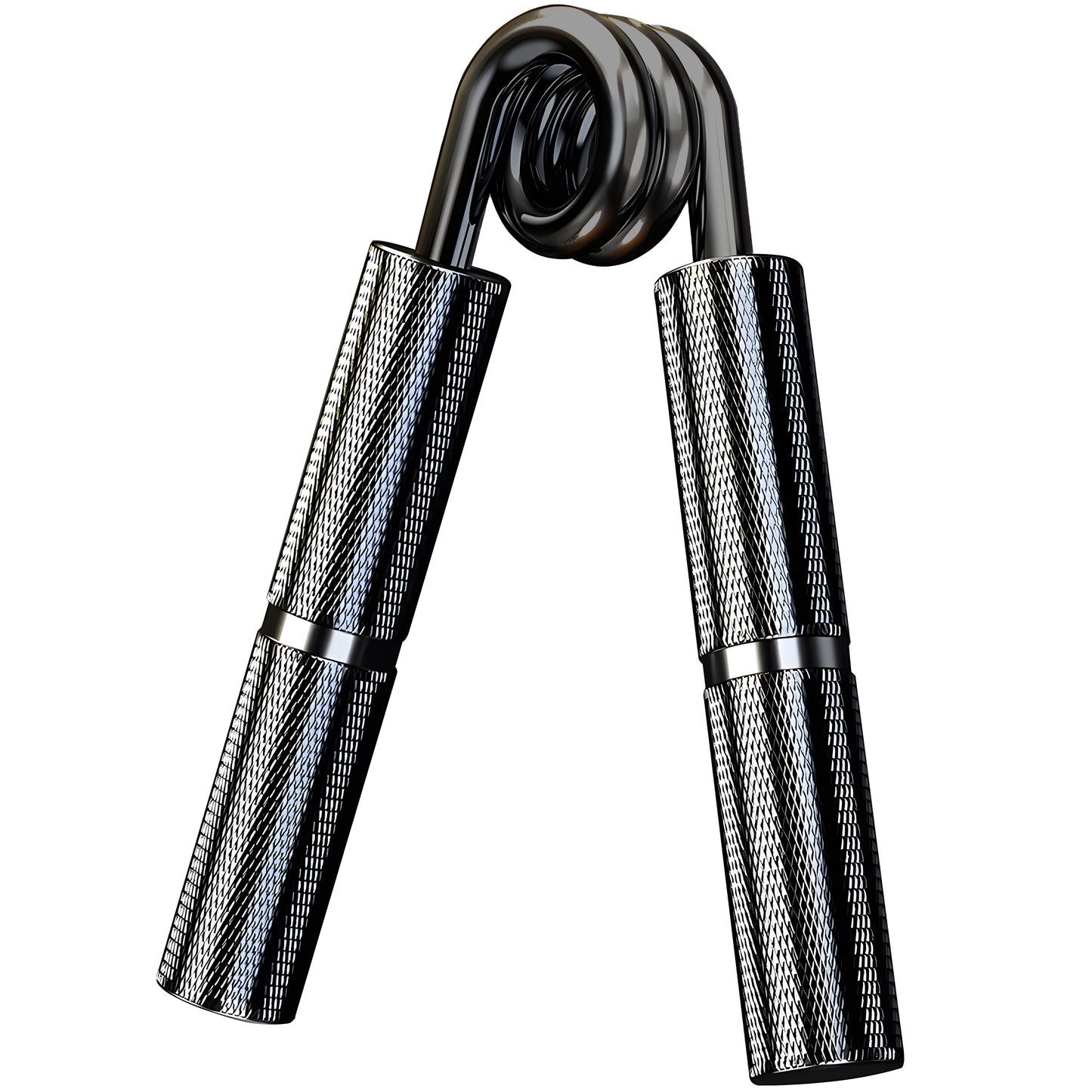 1pc YZLSPORTS Aluminum Alloy Hand Grip Strengthener, 50-350 LB Metal Hand Gripper for Enhanced Grip and Forearm Strength, Uncharged Fitness Equipment for Training and Exercise, Black - Ideal for New Year, Easter, Halloween, I