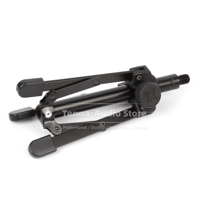 For SHURE MV7 MV 7 MV7X X Microphone Tripod Stand Foldable Table Mic Boom Desk Holder Tabletop Bracket Heavy Duty Desktop Mount