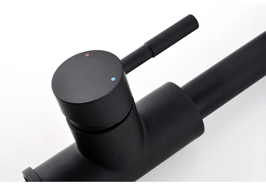 Touchless LED Light Kitchen Sink Faucet Pull Down Sprayer Smart Motion Sensor Activated Kitchen Faucet Matte Black 1079