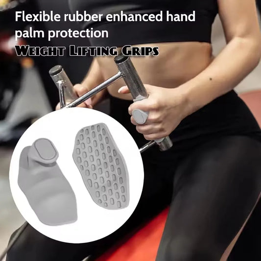 2025 New Silicone Palm Grip Pull Up Grips for weightlifting Honeycomb Elastic Finger Anti-slip Gloves Home Gym Fitness Equipment
