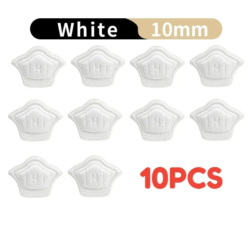 10pcs/set Insoles for Shoes Patch Heel Pads for Sport Shoes Adjustable Size Feet Pad Insole Heel Protector Back Sticker