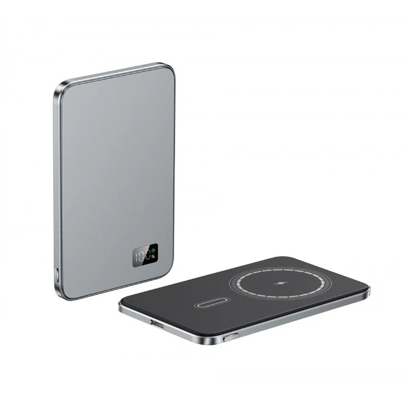 10000mah Fast Charging External Battery Ultra Thin Power Bank For Magnetic Wireless Portable Battery For Iphone Samsung Xiaomi