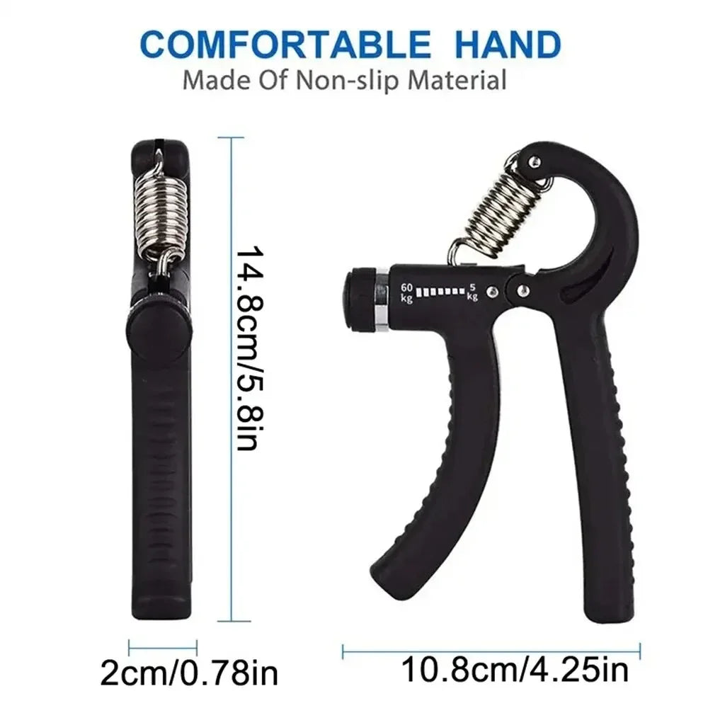 1PC R Shaped Spring Grip Professional Wrist Strength Arm Muscle Finger Rehabilitation Training Exercise Fitness Equipment