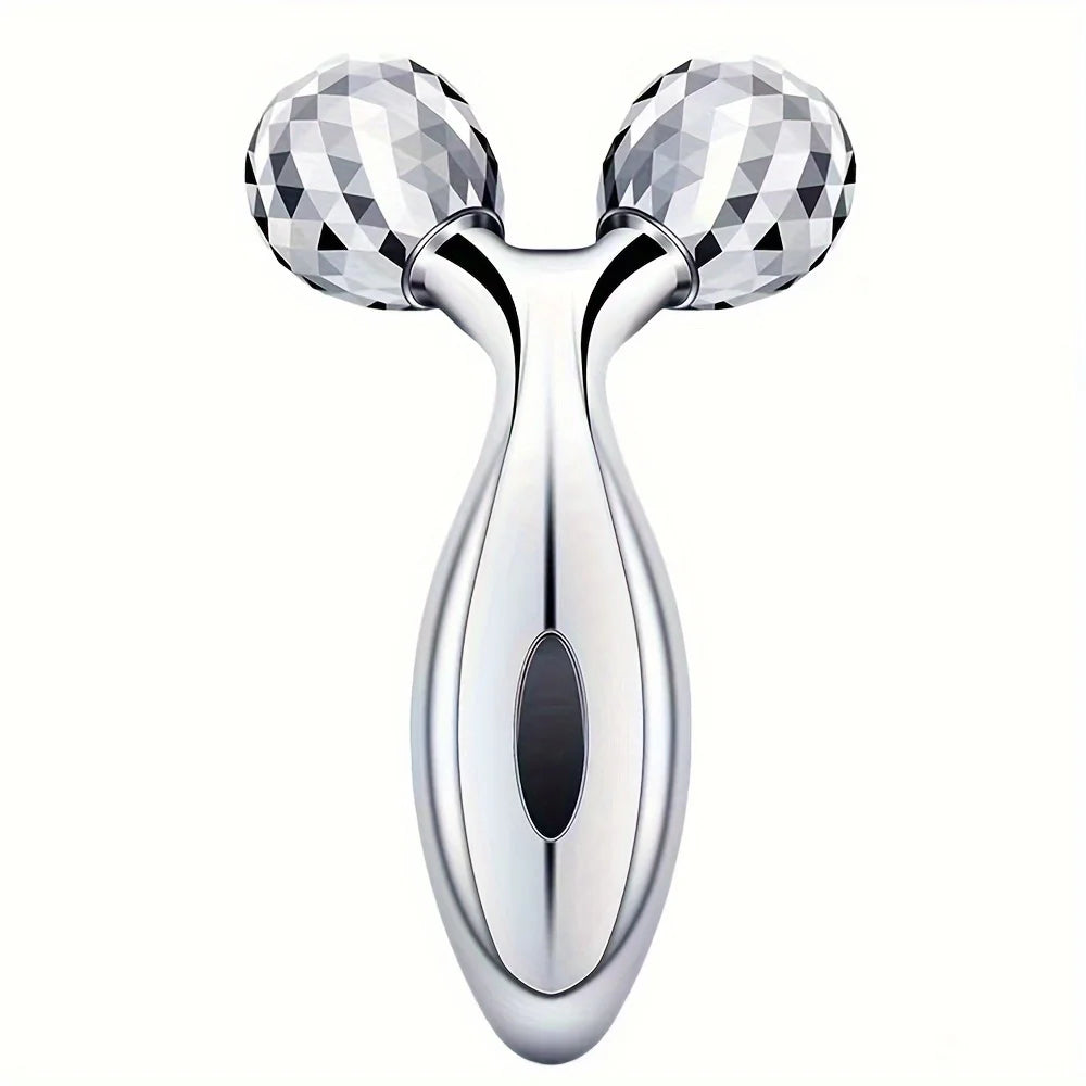 3D Roller Massager Facial Beauty Device For Muscle Lifting & Skin Care, Manual Massager For Women Men
