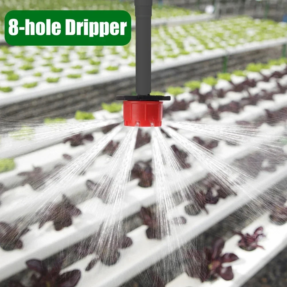 10/5Pcs Adjustable Watering Sprinkler Thread Spray Nozzle For Gardening Greenhouse Lawn Irrigation System Kit Home Garden Tools