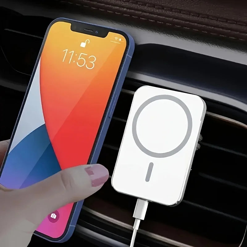 100W Car Phone Holder Wireless Charger Car Mount Magnetic Car Chargers Wireless For iPhone 15 14 13 12 Pro Max XS Xiaomi Samsung