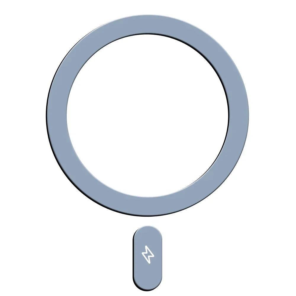 1-5Pcs Universal Metal Plate Ring for Magsafe Magnetic Wireless Charger Iron Sheet Sticker Car Phone Holder for IPhone 13 14 15