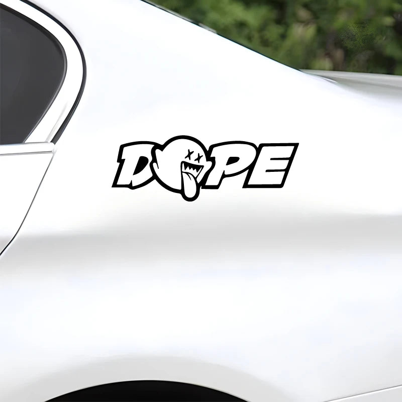 “DOPE”Stickers,for a Unique and Personalized Look,high quality sticker for cars trucks motorcycles &laptops!