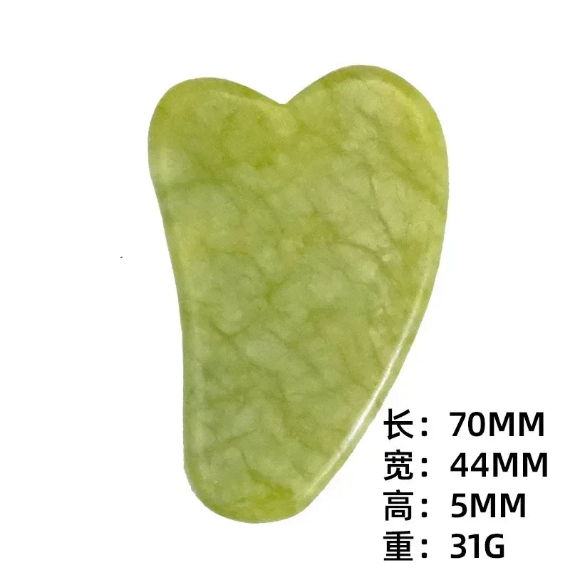 Natural Jade Roller Massager for Face Roller facial liftting Anti-wrinkle Gua Sha Jade Stone Face Massager Beauty Skin Care Tool