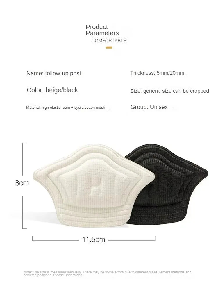 10pcs/set Insoles for Shoes Patch Heel Pads for Sport Shoes Adjustable Size Feet Pad Insole Heel Protector Back Sticker