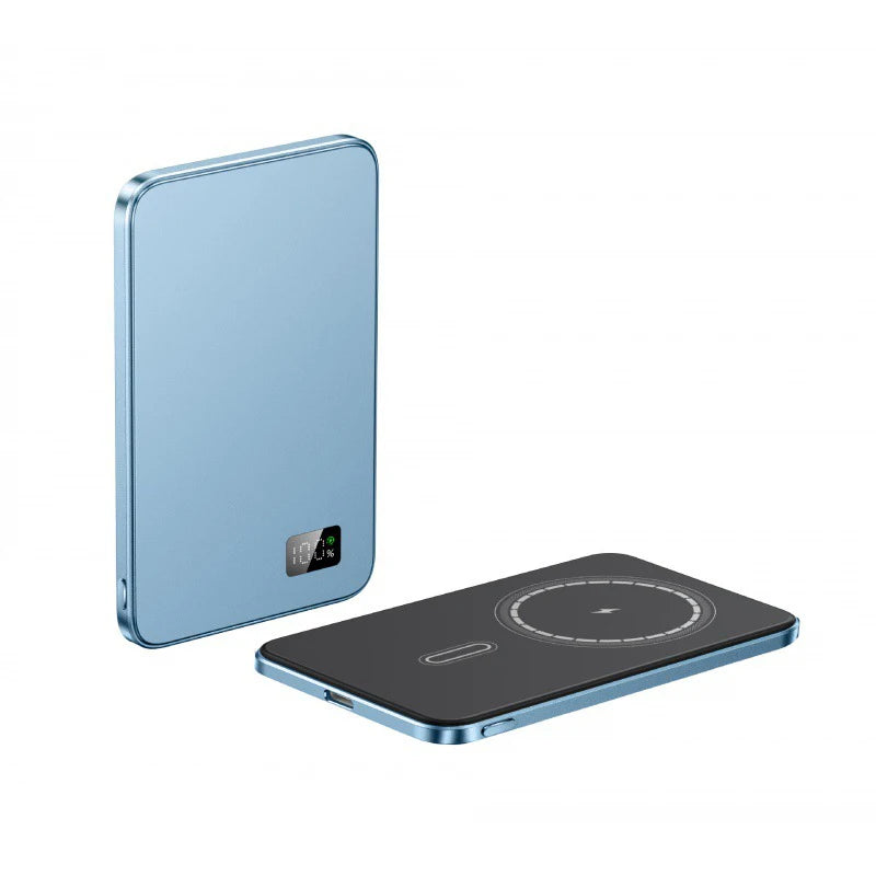 10000mah Fast Charging External Battery Ultra Thin Power Bank For Magnetic Wireless Portable Battery For Iphone Samsung Xiaomi