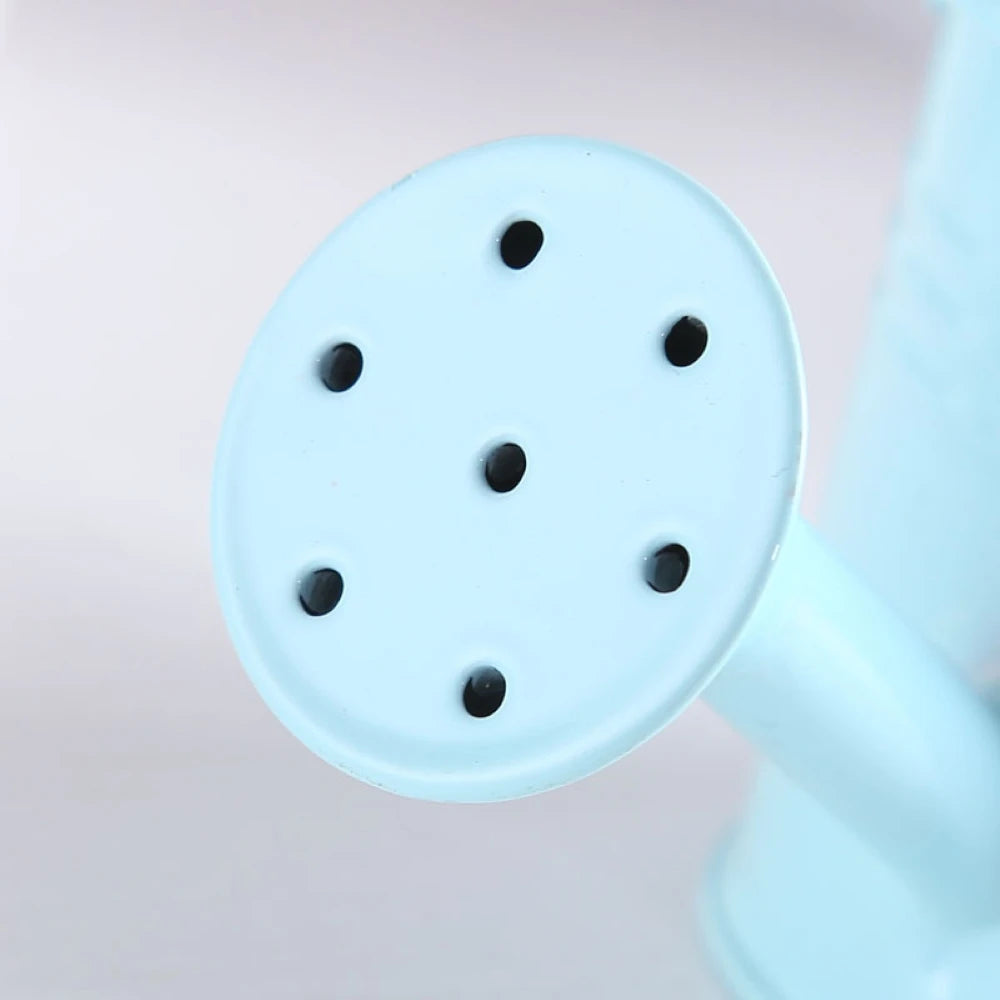 1Pcs Metal Watering Can Garden Flower Kettle Mini Small Water Spraying Pot Sprinkle with Large Capacity For Kids Adult