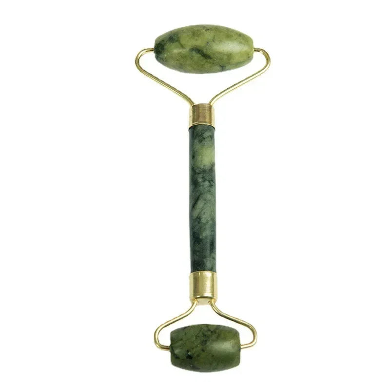Natural Jade Roller Massager for Face Roller facial liftting Anti-wrinkle Gua Sha Jade Stone Face Massager Beauty Skin Care Tool