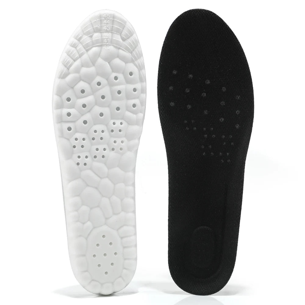 【Xxin】Cloud Shape Elastic Shoe Insoles for Men and Women Light Shock Absorption Sport Shoes Pad Soft Insole Size 35-46