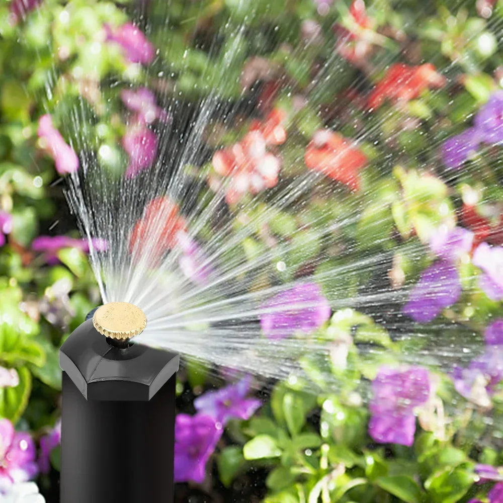 10/5Pcs Adjustable Watering Sprinkler Thread Spray Nozzle For Gardening Greenhouse Lawn Irrigation System Kit Home Garden Tools