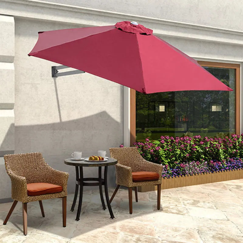 Parasol Patio Umbrella Replaceable Cloth Beach Canopy Summer Outdoor Garden Uv Protection Sunshade Umbrella Top Cloth 6/8 Ribs