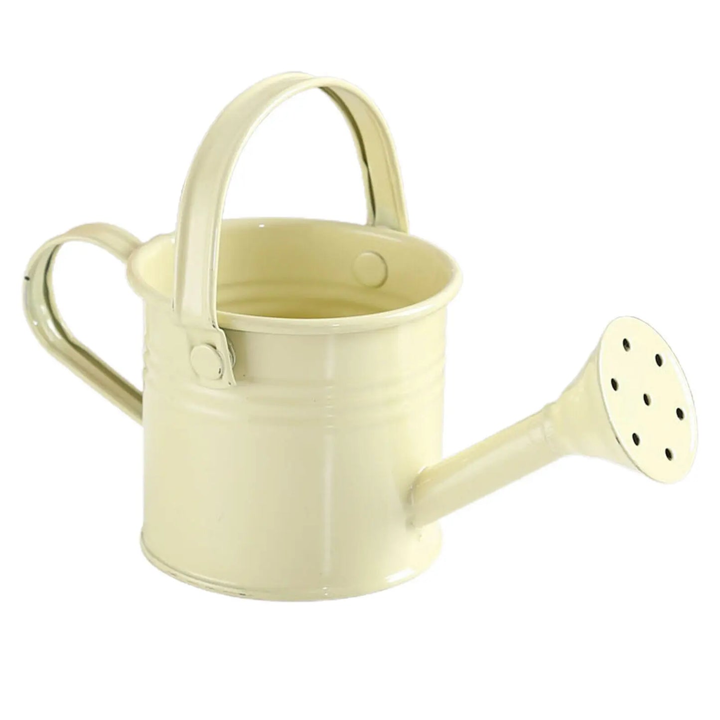 1Pcs Metal Watering Can Garden Flower Kettle Mini Small Water Spraying Pot Sprinkle with Large Capacity For Kids Adult