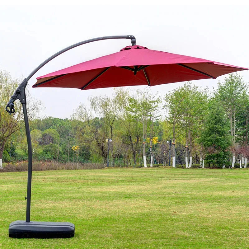 2/2.7/3 Meters Parasol Replacement Cloth Garden Parasol Canopy Cover Suit for 6/8 Arm Banana Umbrella Cover