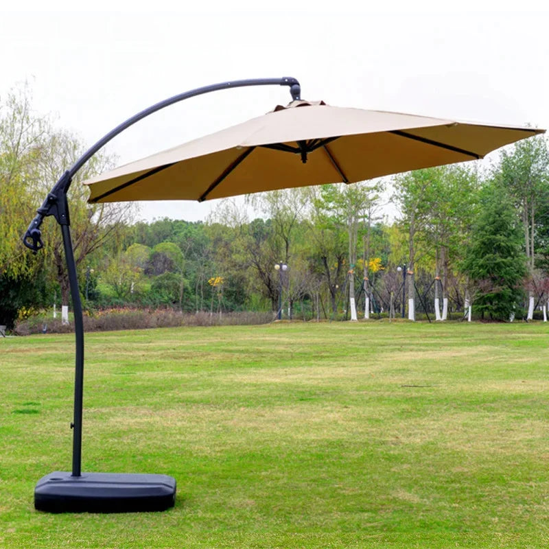 2/2.7/3 Meters Parasol Replacement Cloth Garden Parasol Canopy Cover Suit for 6/8 Arm Banana Umbrella Cover