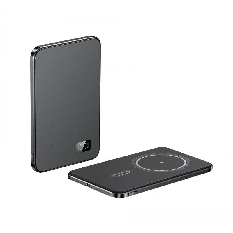 10000mah Fast Charging External Battery Ultra Thin Power Bank For Magnetic Wireless Portable Battery For Iphone Samsung Xiaomi