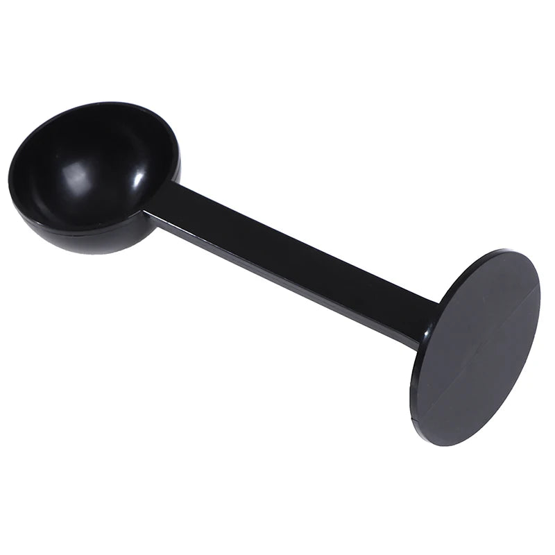 2 In 1 Coffee Spoon Dual-use Measuring Tamper Spoon Plastic Bakeware Powder Press Scoop Kitchen Tools Coffee Machine Accessories