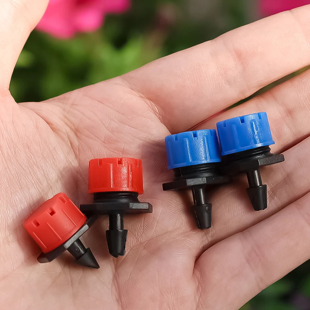 10/5Pcs Adjustable Watering Sprinkler Thread Spray Nozzle For Gardening Greenhouse Lawn Irrigation System Kit Home Garden Tools