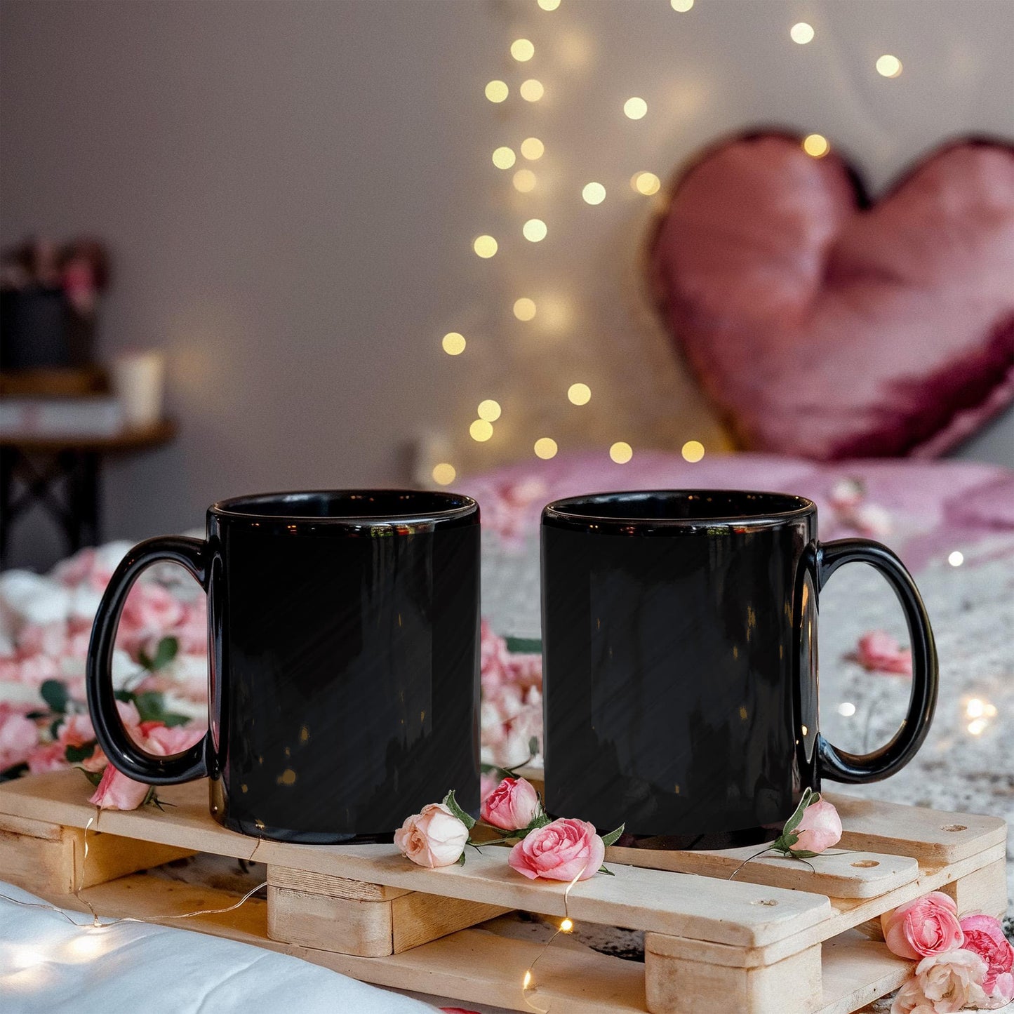 Black Ceramic Mug