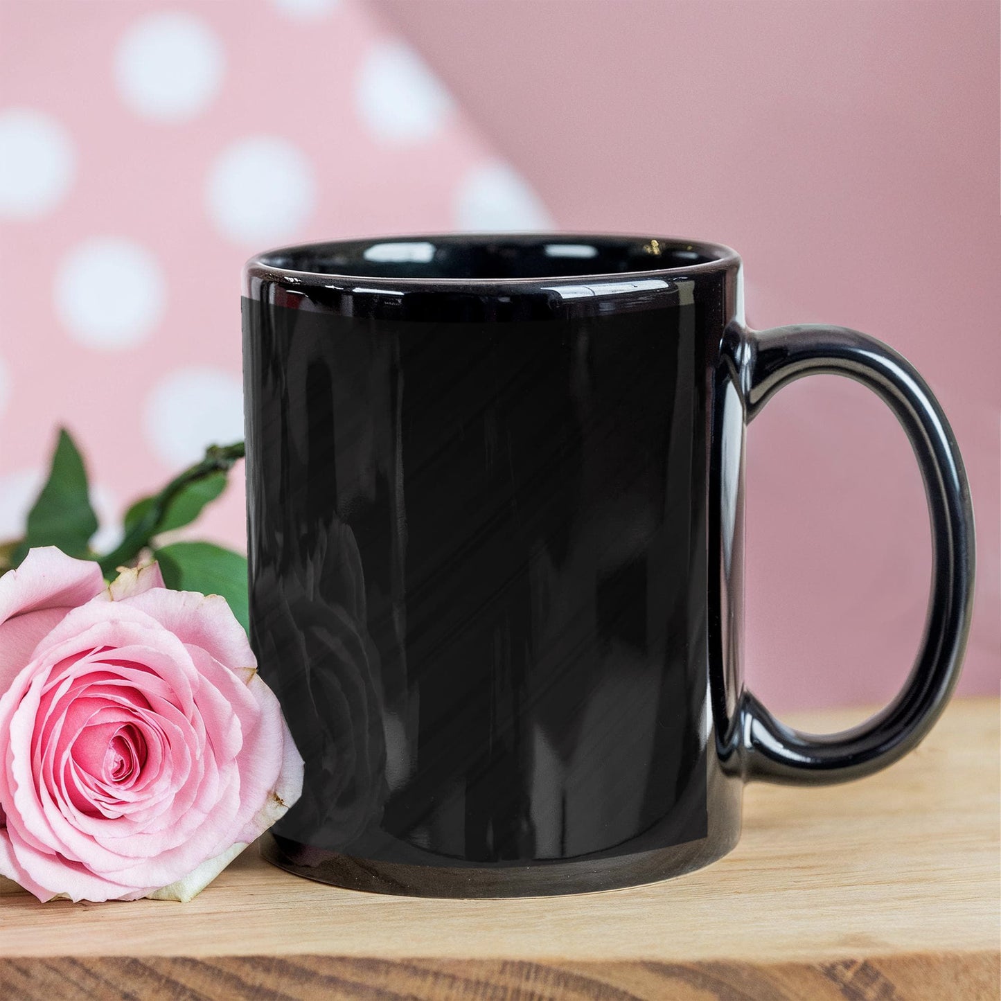 Black Ceramic Mug
