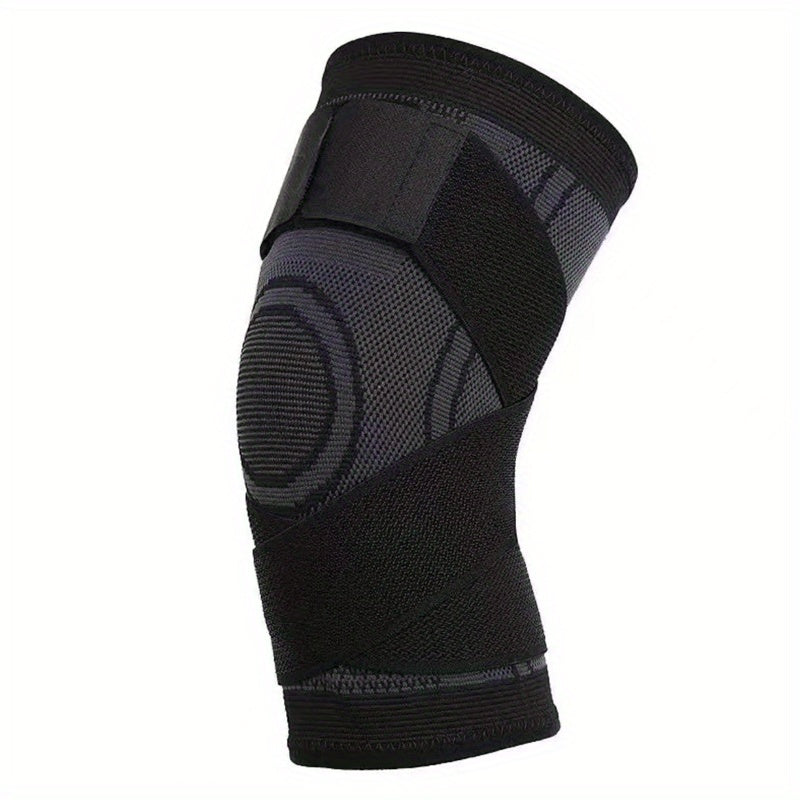 1pc High-Elastic Breathable Compression Knee Sleeve Protector for Sports, Gym, Hiking, Fitness, and Weightlifting - Joint Support and Protector