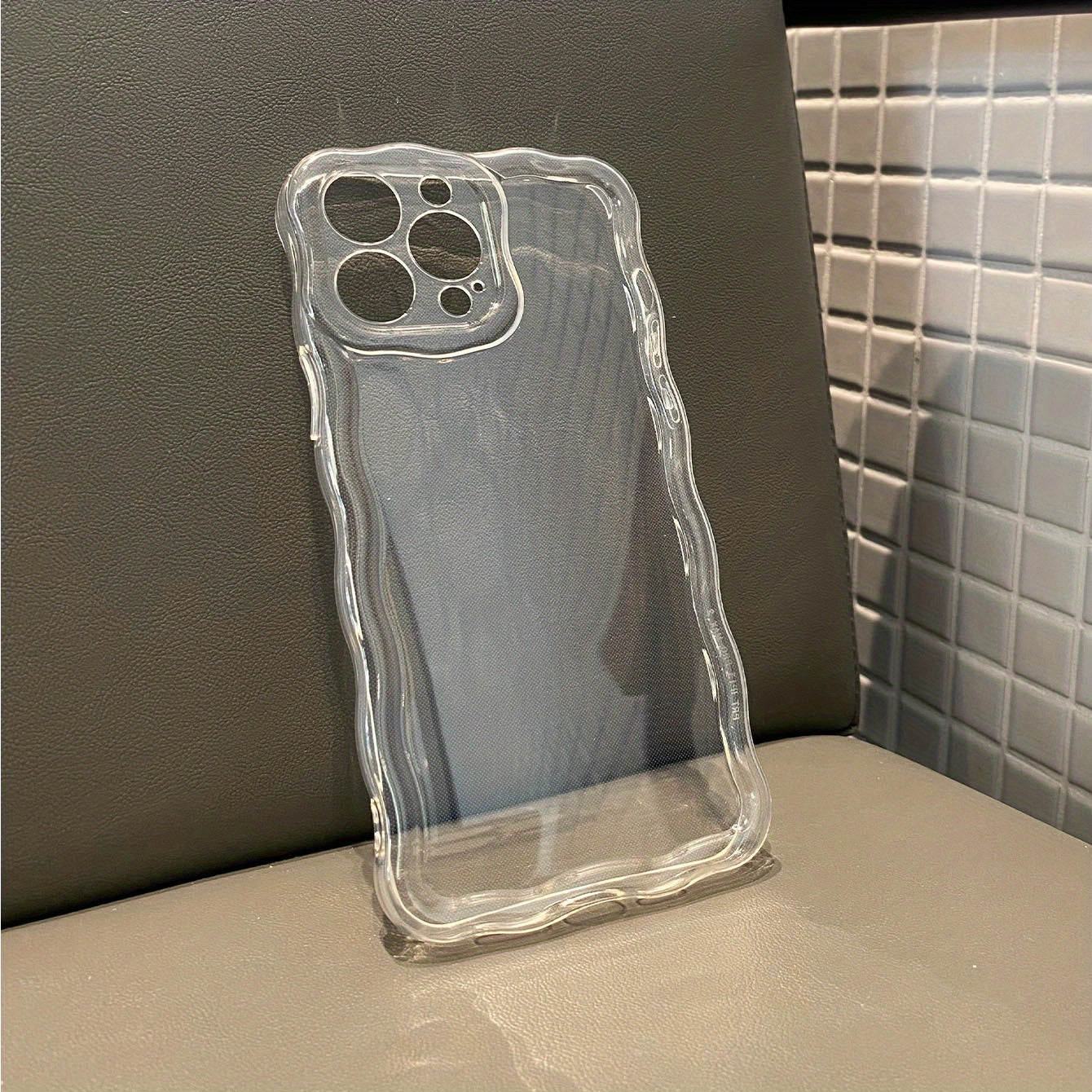 Photo Frame Wave Transparent Phone Case