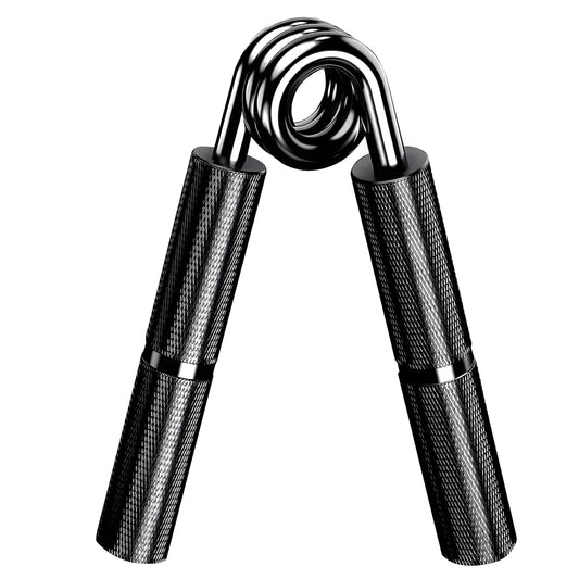 1pc YZLSPORTS Aluminum Alloy Hand Grip Strengthener, 50-350 LB Metal Hand Gripper for Enhanced Grip and Forearm Strength, Uncharged Fitness Equipment for Training and Exercise, Black - Ideal for New Year, Easter, Halloween, I